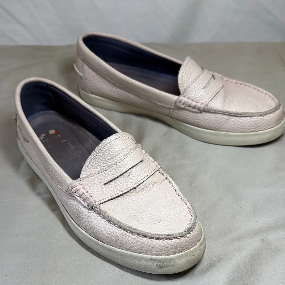 Cole Haan Light Pink Leather Sneakers